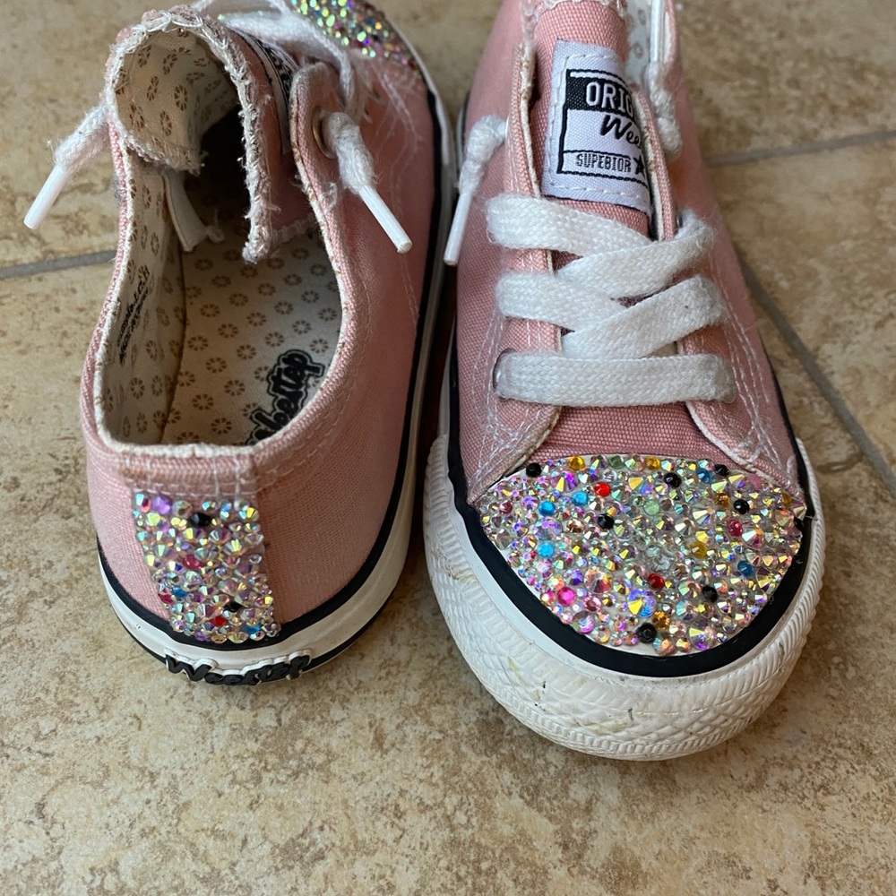 Custom Weestep little girls shoes